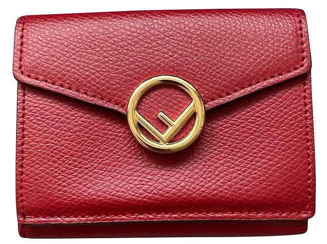 Fendi Purses, wallets, cases Red