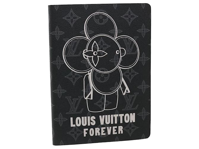 Purses, Wallets, Cases Louis Vuitton Louis Vuitton Monogram Eclipse Notebook Vivienne Planner Black Gi0285 LV 33815a