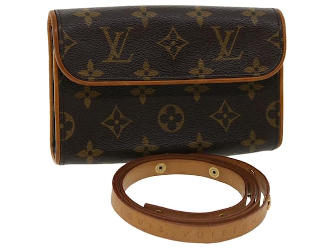 LOUIS VUITTON Monogram Pochette Florentine Waist bag M51855 LV Auth am3493 Cloth  ref.753084
