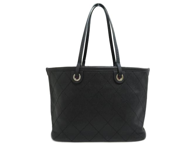 Chanel Quilted Caviar Shopping Fever Tote with Pouch Pony-style calfskin  ref.753266