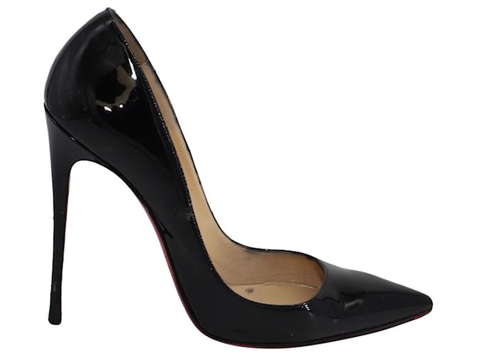 Christian Louboutin So Kate 120 Pumps in Black Patent Leather   ref.753764