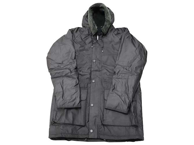 Barbour Fenton Wax Jacket in Black Cotton  ref.753887