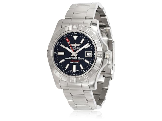 Breitling Avenger Ii Gmt A3239011/bc35 Men's Watch In  Stainless Steel  Grey Metal  ref.754026