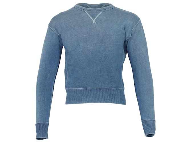 Ralph Lauren RRL Sweatshirt in Blue Cotton  ref.754087