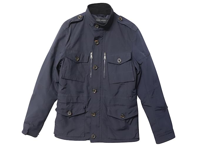 Ralph Lauren Purple Label Wrexham Field Jacket in Blue Polyester  ref.754198