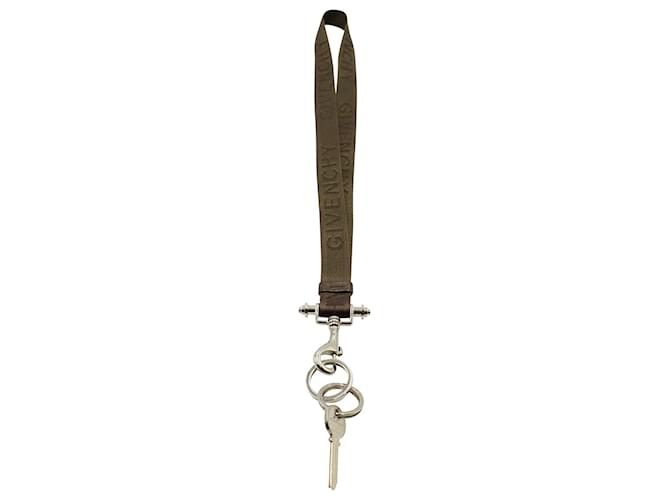 Givenchy Key Holder Strap in Olive Nylon Green Olive green  ref.754299