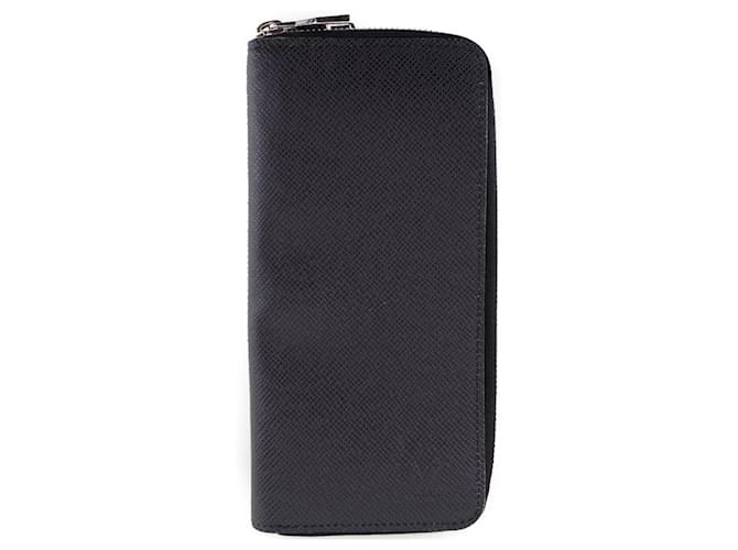 Louis Vuitton Zippy Wallet Vertical Black Leather  ref.754438