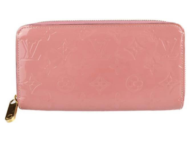 Louis Vuitton Portefeuille zippy Pink Cloth  ref.754590