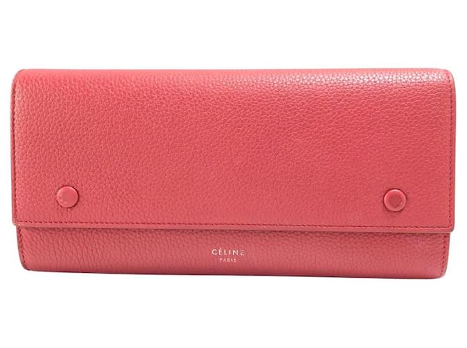 Céline Multifunction Red Leather  ref.754649