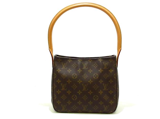 Louis Vuitton Looping Brown Cloth  ref.754717