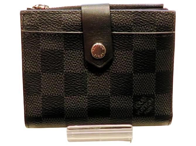 Louis Vuitton Negro Lienzo  ref.755118