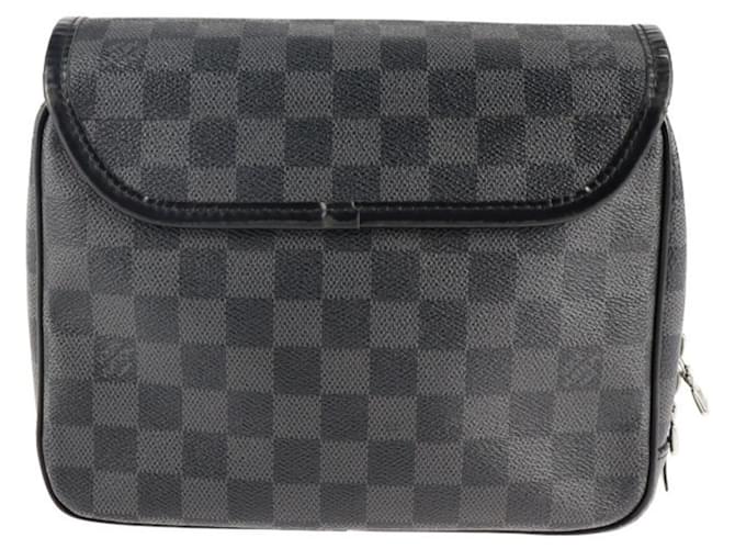 Louis Vuitton Trousse de Toilette Black Cloth ref.755463 - Joli Closet