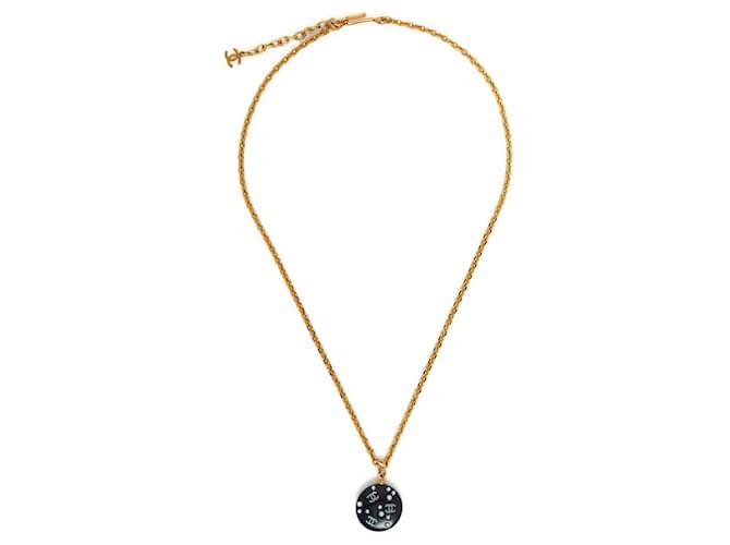Chanel Halsketten Golden Metall  ref.755468