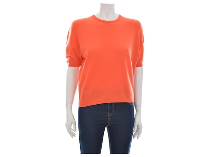 Ballantynes Knitwear Orange Cashmere  ref.755541