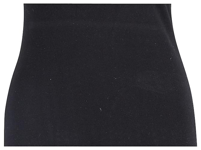 Michael Kors verziertes Etuikleid aus schwarzer Viskose Zellulosefaser  ref.755579
