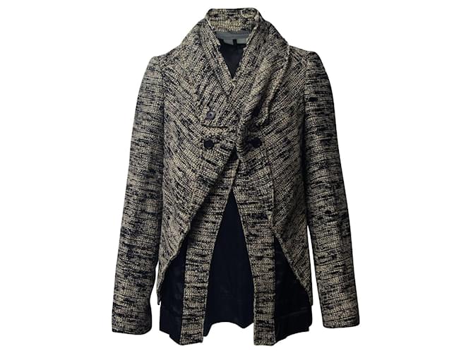 Proenza Schouler Tweed-Jacke aus mehrfarbiger Seide Mehrfarben  ref.755744
