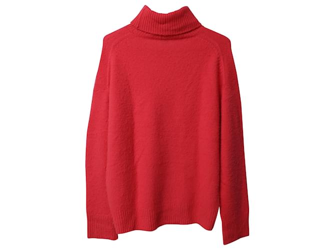 Acne Studios Turtleneck Sweater in Pink Wool  ref.755759