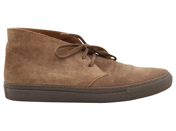 Autre Marque Common Projects Chukka Boots in Brown Suede  ref.755787