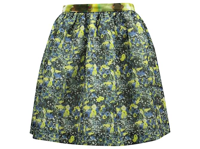 MSGM Printed Skirt in Multicolor Polyester Multiple colors  ref.755838