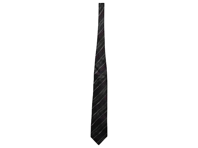 Missoni Striped Necktie in Multicolor Silk  Multiple colors  ref.755859