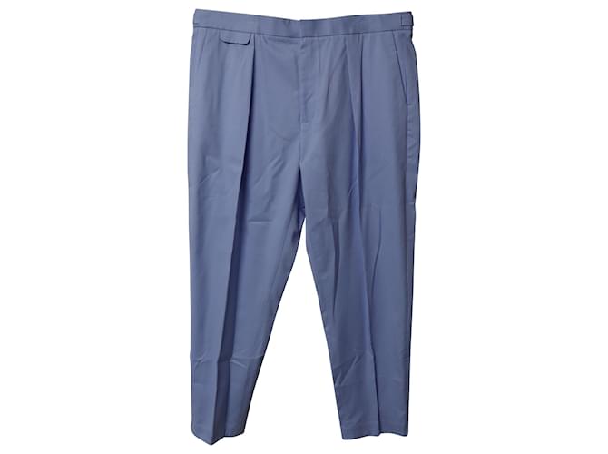 Equipment Pantalon décontracté unisexe en lyocell vert Bleu  ref.755880
