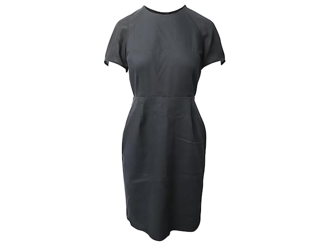 Acne Studios Sheath Dress in Black Viscose Cellulose fibre  ref.756057