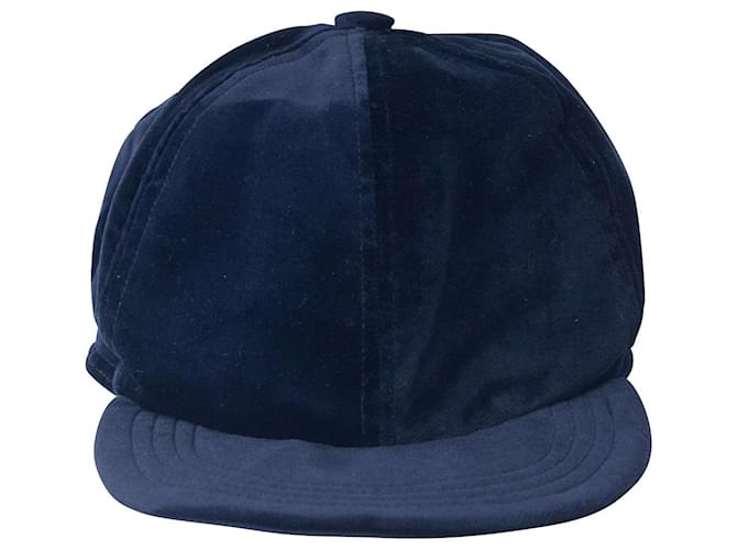 Cotton-velvet baseball cap