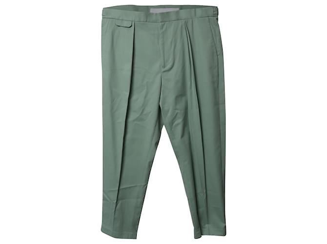 Equipment Unisex Relaxed Trousers in Green Lyocell  ref.756108