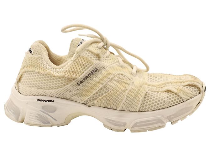 Baskets Balenciaga Phantom en Polyester Blanc