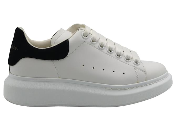 Alexander Mcqueen Oversized Sneakers aus weißem Leder  ref.756171