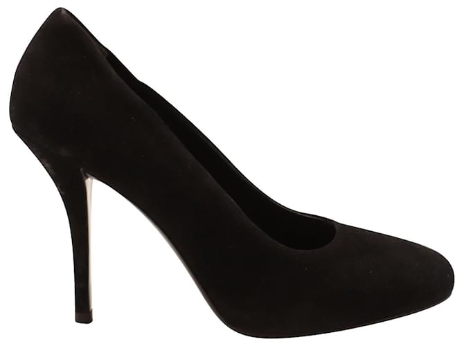 Sapatos de salto alto Balenciaga em camurça preta Preto Suécia  ref.756257