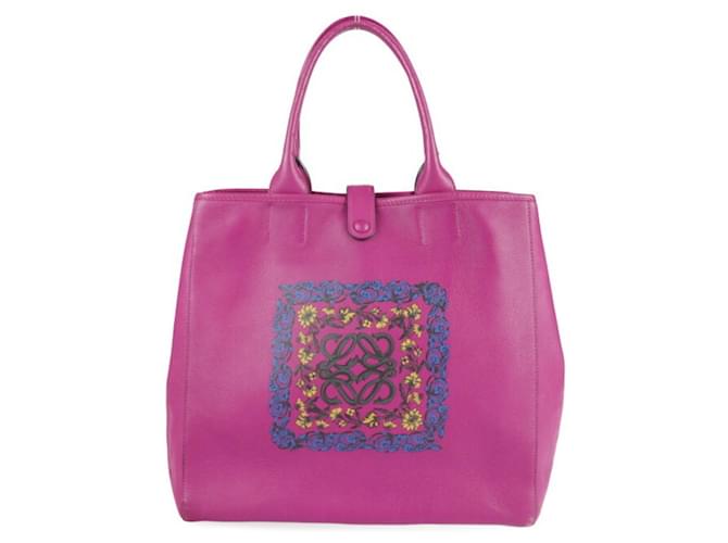 Loewe Baroque Cuir Violet  ref.756917