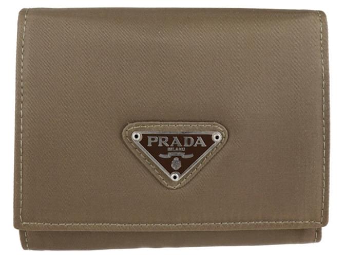 Prada Khaki Synthetic  ref.756930