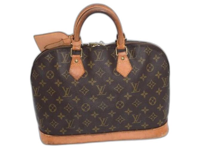 Louis Vuitton Alma Koffer Hellbraun