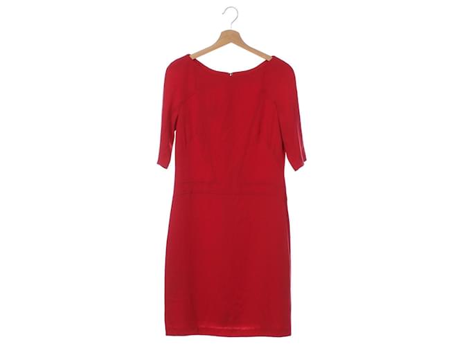 Autre Marque Dresses Red Polyester Acetate  ref.757313