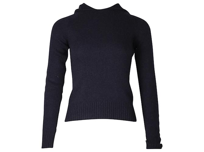 Ralph Lauren Kapuzenpullover aus marineblauer Wolle  ref.757406