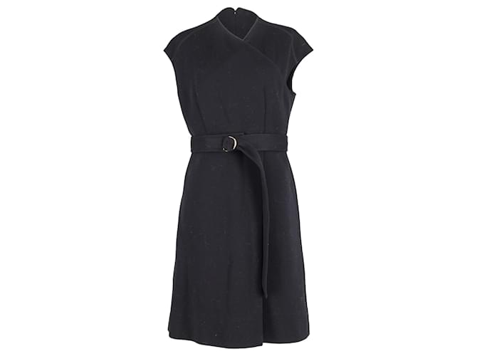 Burberry Dulsie D-Ring Belt Dress in Black Cotton  ref.757413