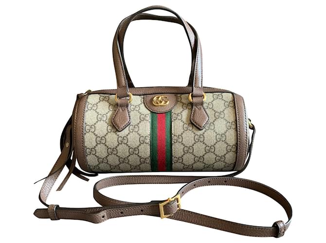 Gucci Ophidia GG Supreme Top handle bag Cloth  ref.757652