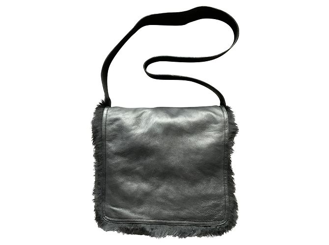 Gucci Messenger Bag Black Leather