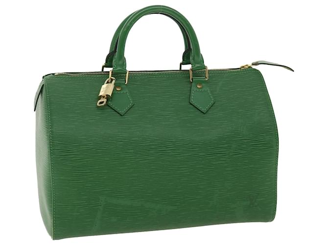 Louis Vuitton Speedy 30 Green Epi