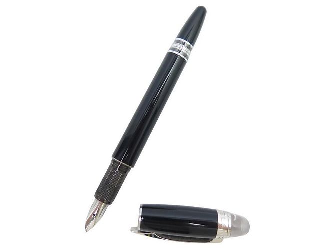 MONTBLANC STARWALKER FÜLLFEDERHALTER 8482 SCHWARZ & PLATIN + FÜLLFEDERHALTERBOX