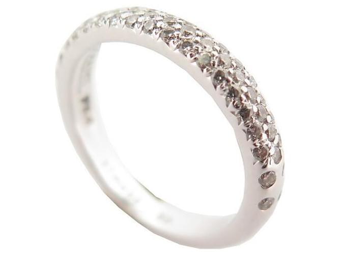 NEW CHANEL ALLIANCE RING WHITE GOLD 18K 3.4GR AND DIAMONDS 2.65CT WHITE GOLD RING Silvery  ref.758091