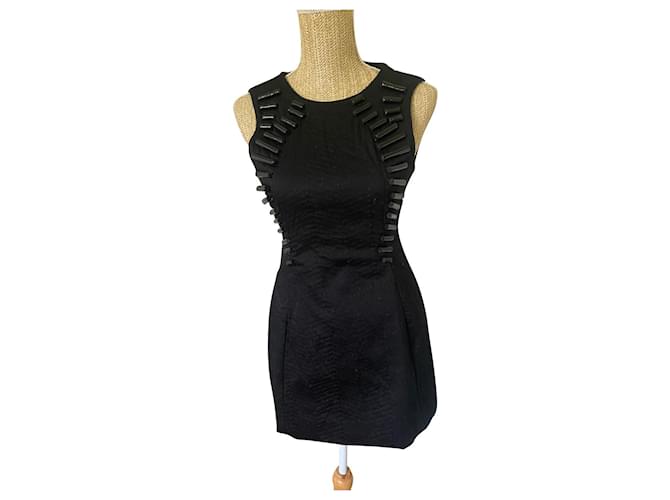 Asos Dresses Black Cotton  ref.758839