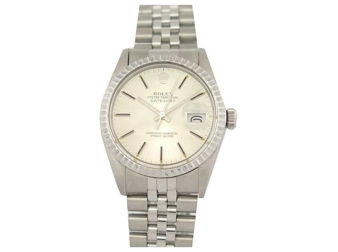 NEW ROLEX WATCH 16030 Oyster Perpetual Datejust 36 MM STEEL AUTOMATIC WATCH Silvery  ref.758888