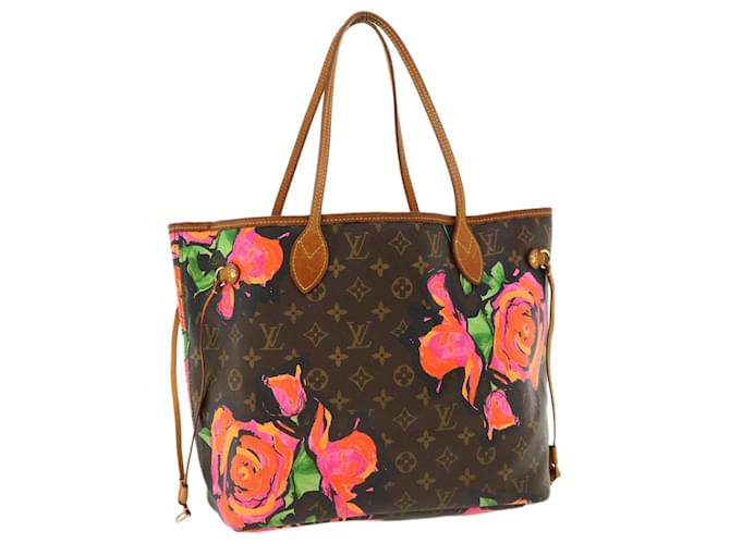 Louis Vuitton Neverfull MM Brown Cloth  ref.759284