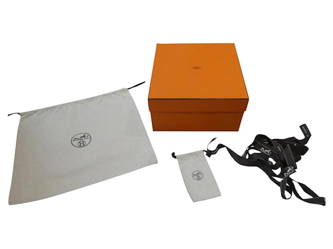 Hermès Box für Hermes Birkin Handtasche 30 Full Set Orange  ref.760056