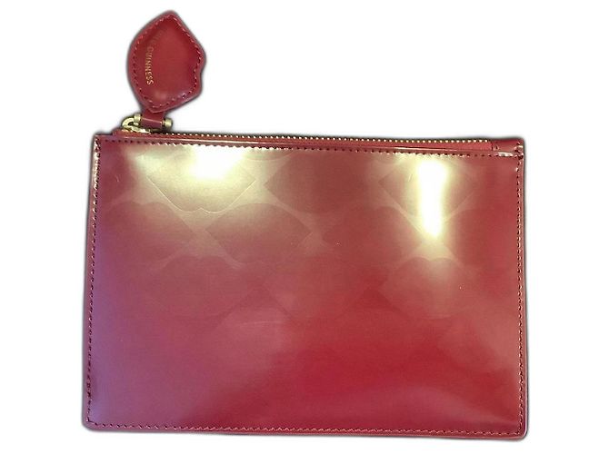 Lulu Guinness Purses, wallets, cases Dark red