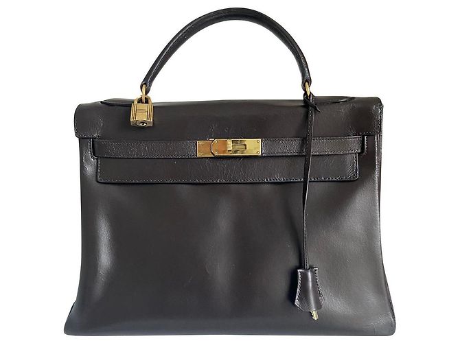 Hermès Kelly 32 Return Dark brown