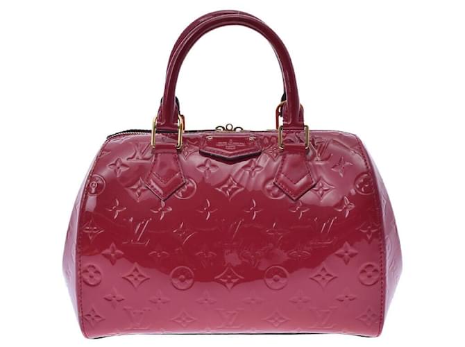 Louis Vuitton Montana Cuir vernis Rouge ref.761920 - Joli Closet