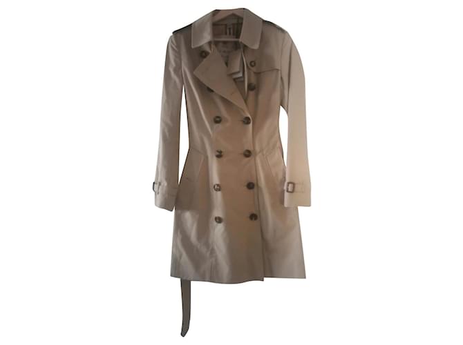 Burberry Trenchs Coton Beige  ref.762494